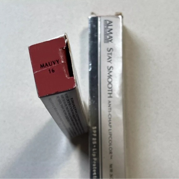 2x ALMAY Stay Smooth Anti-Chap Lipcolor with SPF 25 - Lip Protectant #16 MAUVY - Picture 7 of 7